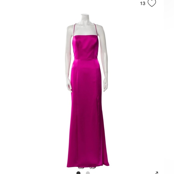 Amsale Bridesmaid Dress size 6 - Picture 2 of 13